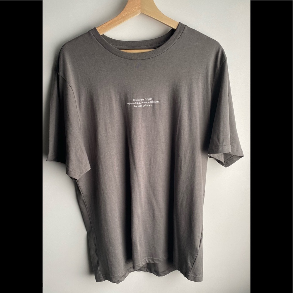 Blank Slates Cotton On Grey tee